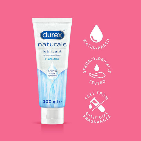 Durex Naturals Hyaluro 100ml